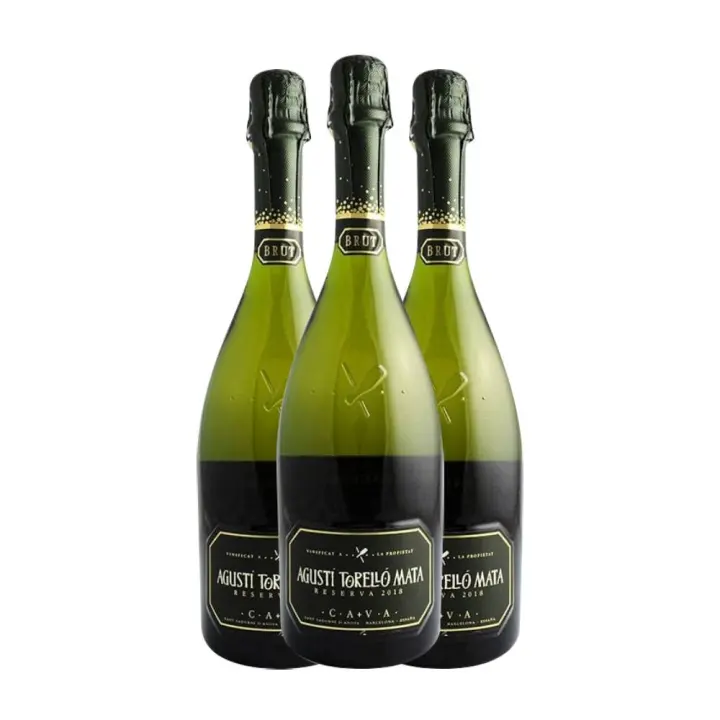 Cava Brut Reserva Agustí Torelló Mata 75 cl pack de 3 botellas - 1