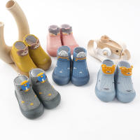 Zapatos Para Bebés Y Niños Infantis Antideslizantes Transpirables De Otoño E Invierno Suaves Para Interior Calcetines De Piso - details 1