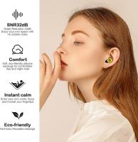 CARTSMING - Tapones para los oidos para dormir - Tapones para los oidos with auditive Protección with Cancelación de ruido de 32 dB, Protección audtiva elegante y reutilizable para Viajes o Concursos, sin - details 1