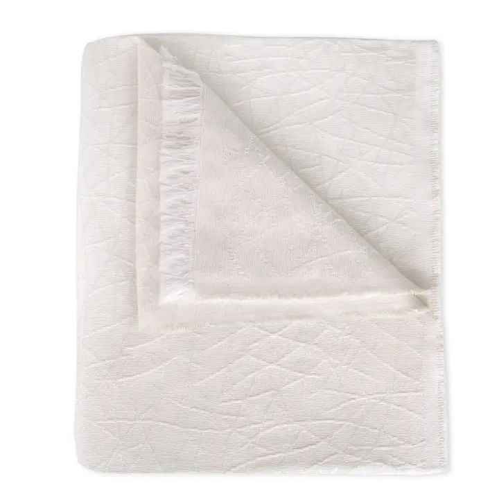 Colcha verano Plaid Multiusos 50% Algodón 50% Poliéster, Jarapas para Sofá, Liso y Rayas. Ideal para decorar Plaid Cama. Plaid Sofá, Manta Cubre Sofá Foulard Manta Sofá, - 1