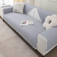 Cubierta De Sofá Cuadrada Tejida Anti-Derrapante Protectora Para Mascotas Y Niños Material De Poliéster 100% Estilo Sólido - details 7