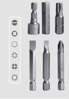 Juego De 37 Piezas De Bits De Destornillador Con Estuche Resistente Soporte De Extensión Para Madera Metal Y Cemento Perforación Y Destornillado - details 2