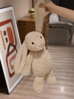Muñeco De Peluche De Conejo Lop Lindo Juguete Suave Para Bebés Y Niños Con Orejas Largas Compañero De Sueño Divertido Decoración De Pascua Regalo Para Niños - details 5