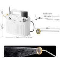 Pompa Automática De Jardín Eléctrica 5L Recargable USB 2200mAh Con 2 Gollos De Spray Alternativos Mister Para Plantas - details 1