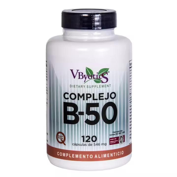 B-50 COMPLEJO VBYOTICS 120 Vcaps - 1