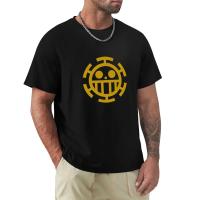 Camiseta De Algodón Trafalgar Law Jolly Roger Para Hombres Estilo Harajuku Divertida Y Casual Tejido De Poliéster Y Algodón Cuello Redondo Manga Corta Para Todo El Año - details 0