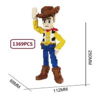 Juguetes De Construcción De Anime Cartoon Blocos De Monstruos Educativos Para Niños Regalo De Navidad Bloques De Plástico PVC Tamaño Micro Sin Baterías - details 3