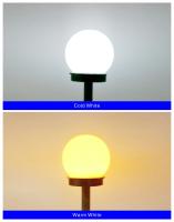8pcs Luz Solar LED Para Jardín Lámpara De Suelo Redonda Impermeable Instalación En Suelo Iluminación Nocturna Para Paisaje Exterior - details 2