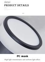 Lámparas De Pared Superior LED Nordic 7W 9W 12W 15W COB Para Iluminación Interior Corredor Foyer AC85~265V Sin Ajuste De Brillo - details 3