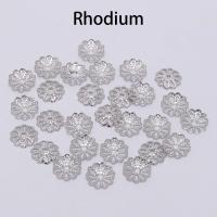 200pcs Capas De Pétalos De Flor Doradas 6mm 9mm Para Accesorios De Joyería DIY Capas De Bolas De Metal Para Creación De Joyas - details 5