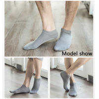 5Pares De Calcetines De Bambú Para Hombre Talla Grande EU39-48 Calcetines De Tobillo Transpirables Para Negocios De Alta Calidad - details 7
