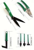Juego De Herramientas De Jardín Con Estuche Portátil Incluye Shovel Rake Fork Weeder Trimmer Regalo Para Jardinería 5/10 PCS - details 3