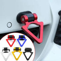 Adornos De Remolque Para Coche Diseño De Anillo De Carreras Decoración De Auto Simulación De Remolque Ante Y Trasero Material ABS Plástico - details 2