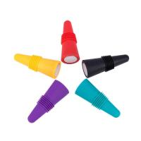 5pcs Tapones De Botella De Vino De Silicona Herramientas De Barra Sellador De Botellas De Cava a Prueba De Fugas Para Uso Doméstico Y Comercial - details 1