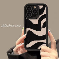 Funda Suave De TPU Antiderrapante Con Diseño De Rayas Zorro Para iPhone 7/8 Plus/XS/X/11/12/13/14Pro/Max/15 Compatible Con Modelos Variados Resistente a Caídas Y Manchas - details 2