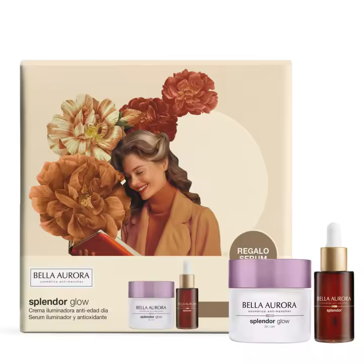 BELLA AURORA - PACK  MAGIC SPLENDOR GLOW 50ML + SERUM VITAMINA C 30ML  B.AURORA - 1