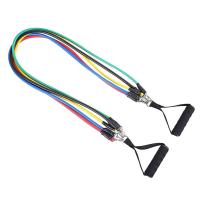 Set De 11 Piezas Bandas De Resistencia Para Ejercicio Portátil Equipo De Fitness Con Correa De Tobillo Expansor De Pecho Banda Elástica De Entrenamiento De Músculos Diferentes - details 7