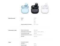 Xiaomi Redmi Buds 8 Active - 37h Batería, Reducción Ruido Dual Mic AI, Driver 14.2mm, Bluetooth 5.4, IP54, AAC, Carga Rápida - details 17