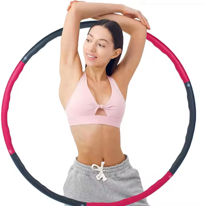 BAIYING Hula Hoop Fitness Extraíble de Acero Inoxidable - 1