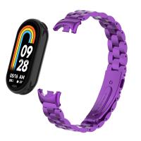 Correa De Metal Para Xiaomi Mi Band 8 Pulsera De Reemplazo De Acero Inoxidable Accesorios Para Reloj Inteligente Xiaomi Mi Band 8 Con Hebilla De Cierre - details 23