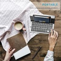 Teclado Bluetooth Plegable Portátil Para Viaje Compatible Con iPhone Xs Max iPad iPad Mini 4 Samsung Tableta Android Estilo Ergonómico Mini Para Tablet Y Laptop - details 6
