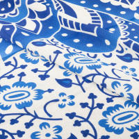 NQT Toalla de Playa - Tapiz con Estilo de Mandala Indio - 2x2m - Pareo 60% Algodón y 40% Poliéster, Manta Picnic,Yoga, Antiarena, Multiusos, Decoracion Pared - details 1