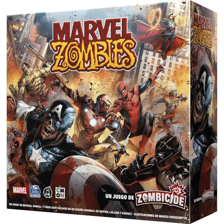 CMON | Marvel Zombies | Sé un Héroe Zombies en el Apocalipsis Zombi | Juego de Estrategia Cooperativo| A Partir de 14 Años | De 1 a 6 Jugadores | 60 Minutos por Partida | Español