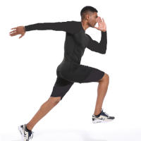 Camiseta De Compresión Deportiva Para Hombre Con Estampado Secado Rápido Transpirable Guardia Contra Rasguños Top De Entrenamiento Estrecho Para El Verano - details 6