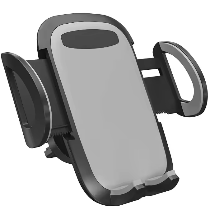 TEMCO Soporte Movil Coche, Adecuado para Salida de Aire, Soporte con Pinza Potentes De Clip, Enganche de Salida de Aire del Montaje del Coche para teléfono Compatible con Huawei, Xiaomi, iPhone, Samsung y Más. - 1
