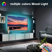 Tira De Luces LED Flexible USB 5V Con Control Remoto Bluetooth 24 Teclas RGB Para Decoración De Habitaciones Luz De Fondo Para TV - details 1