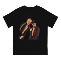 Camiseta De Algodón Vintage Para Hombre Kaarija Y Joost Klein Con Estampado O-Neck Manga Corta Para Uso Casual Y Eventos - details 0