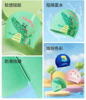 Gorro de natación de silicona para niños swimbobo para niños y niñas con pelo largo, impermeable, protección para los oídos sin apretar la cabeza, bonito gorro de natación para nadar. - details 21