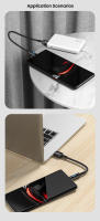Cable USB Tipo C Corto 25cm 3A Carga Rápida Para iPhone Huawei Xiaomi Power Bank Cable De Datos Micro USB Lightning - details 7