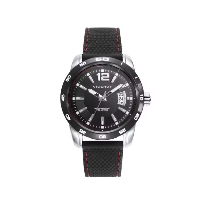 Reloj Viceroy Hombre 401319-55 Analógico Cuarzo Acero Inoxidable Cristal Mineral - 1