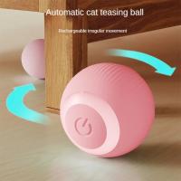 Juguete Interactivo Para Gatos Bola Mágica Automática Juego Electrónico Para Gatos Interior Accesorios De Juego Para Gatos - details 7