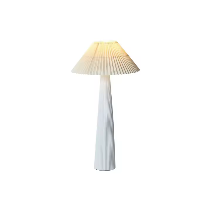 Lámpara de Pie Home ESPRIT Beige Cerámica 220 V 54 x 54 x 102 cm - 1