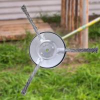 Cabeza De Riega Para Jardín Universal De Acero Inoxidable Limpieza De Maleza Y Mostrador Para Paseo De Calle Limpieza De Hierba - details 0