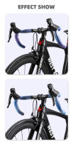 Cinta De Manillar Para Bicicleta WEST BIKING Antideslizante Textura Pulida Ligera Accesorios De Carreras Barra De Manillar EVA - details 11