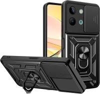 Funda para Vivo Y28 (4G) Antigolpes Cubre Lente Soporte Anillo + Protector Pantalla Movilear FANPESP - details 0