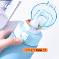 Botella De Agua Scent Flavored 650ML Resistente a Fugas Con 7 Cubos De Sabor Portátil Para Viajes Senderismo Escalada - details 3