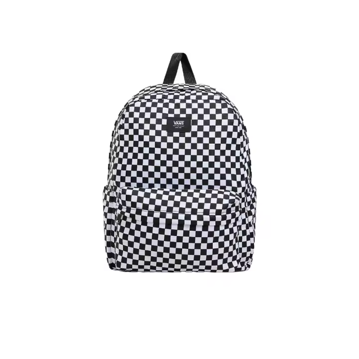Mochila Vans de Cuadros Blanco y Negro Old Skool Check - 1