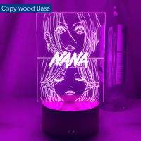 Lámpara De Noche LED 3D Anime Nana Para Decoración De Habitación Infantil Iluminación De Mesa Regalo De Manga Iluminación De Ambiente - details 7