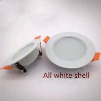 Lámpara LED Recubierta De Tres Tonos Dimmable 5W 7W 9W 12W 15W 110/220V Luz De Bajo Techo Para Foyer Material De Aluminio - details 1