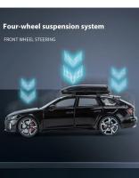 Modelo De Coche De Aleación Aodi RS6 Quattro Estación Wagon 1:32 Con Sonido Y Luz Regalo De Juguetes Decorativos Para Niños Vehículo Diecast Metal - details 6