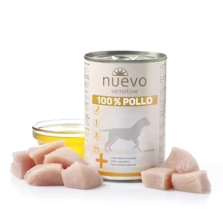 NUEVO Lata Perro SENSITIVE 100% Pollo NUEVO 6uds - Pack de 6 unidades - 1