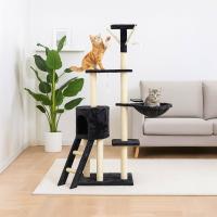 Fornor Rascador de Gatos Casa De 5 Niveles - Elegante y Funcional Rascador de Gatos Tipo Casa | Árbol para Gatos - details 0
