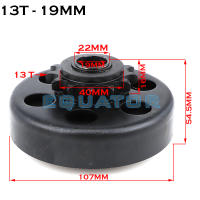 Aro De Engranajes Centrífugos Automáticos 13 Dientes 19mm 20mm 25.4mm Bajo De 3/4" Para Motocarrilera Y Moto Mini Bike Partes De Motor - details 5