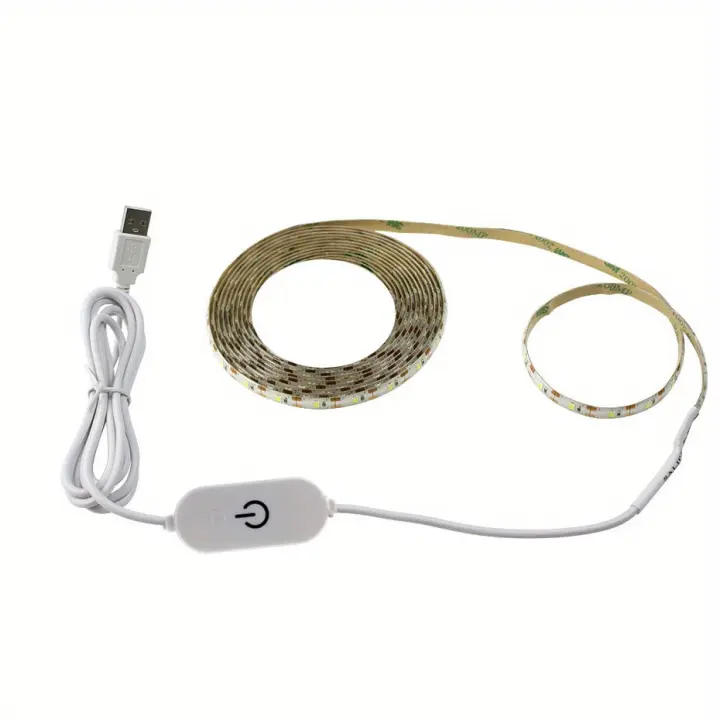 Tiras LED Sensibles Al Toque 5V USB Para TV Maquillaje Espejo Juego Armario Decoración De Hogar Y Cocina Luz Inteligente Para Habitación De Navidad - 1