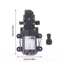 Bomba De Agua Diáfragma Micro Eléctrica 70W DC 12V Para Lavado De Coche Alta Presión Con Interruptor Automático 6L/min Self-priming - details 13