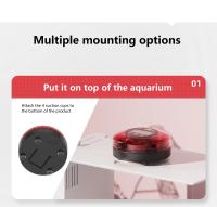 Alimentador automático de peces para acuario, dispensador automático de alimentos con temporizador, alimentador recargable con Cable USB, pantalla LCD - details 16